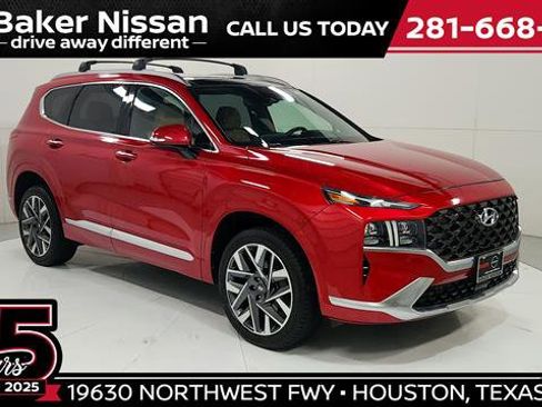 Used 2021 Hyundai Santa Fe Calligraphy w/ Cargo Package image 1