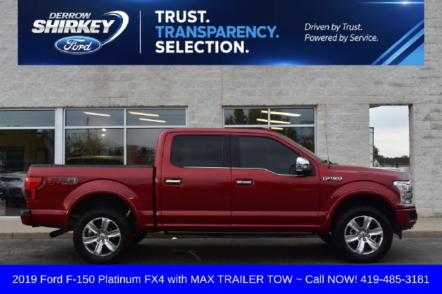Used 2019 Ford F150 Platinum w/ Equipment Group 701A Luxury AWD/4WD image 3