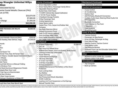 Used 2021 Jeep Wrangler Unlimited Sport image 17