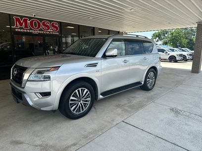Used 2021 Nissan Armada SL w/ Captain's Chairs Package