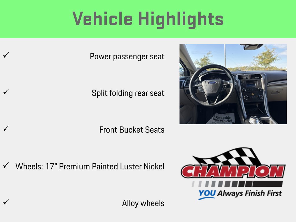 Used 2017 Ford Fusion SE FWD image 12