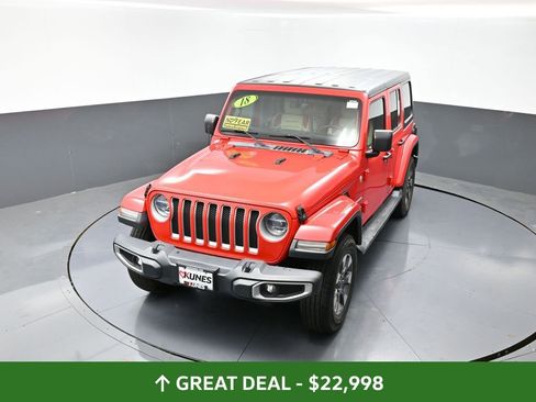Used 2018 Jeep Wrangler Unlimited Sahara w/ Dual Top Group image 46