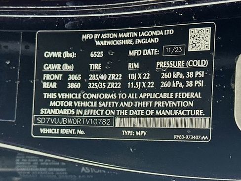 Used 2024 Aston Martin DBX 707 AWD/4WD image 32