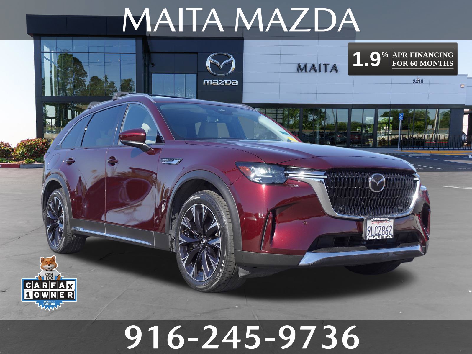 Used 2024 MAZDA CX-90 Plug-In Hybrid w/ Premium Pkg AWD/4WD 360° Tour