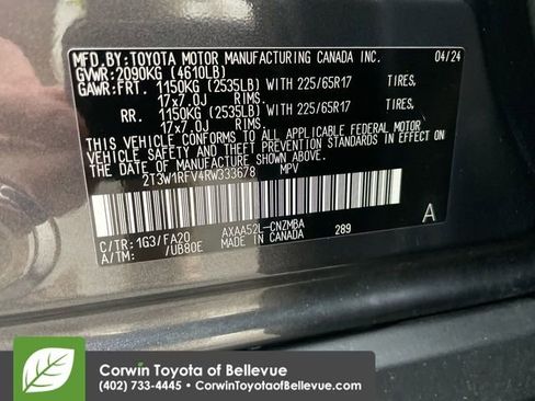 Used 2024 Toyota RAV4 XLE image 25