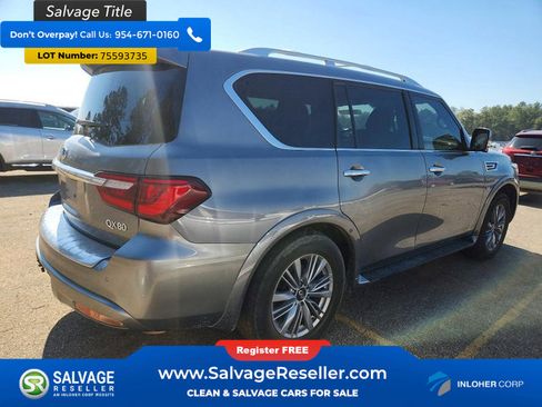 Used 2019 INFINITI QX80 Luxe w/ Proassist Package image 4