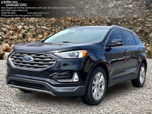 Used 2020 Ford Edge Titanium w/ Cargo Accessory Package FWD image 1