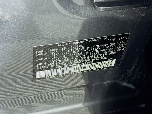 Used 2020 Subaru Ascent Limited w/ Popular Package #2A AWD/4WD image 71