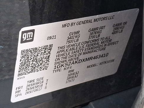 Used 2021 GMC Yukon SLE AWD/4WD image 26