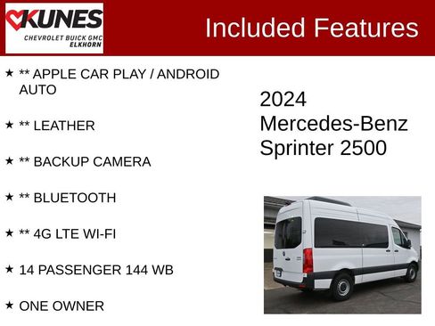 Used 2024 Mercedes-Benz Sprinter 2500 image 2