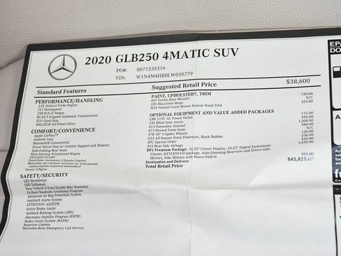 Used 2020 Mercedes-Benz GLB 250 4MATIC image 62