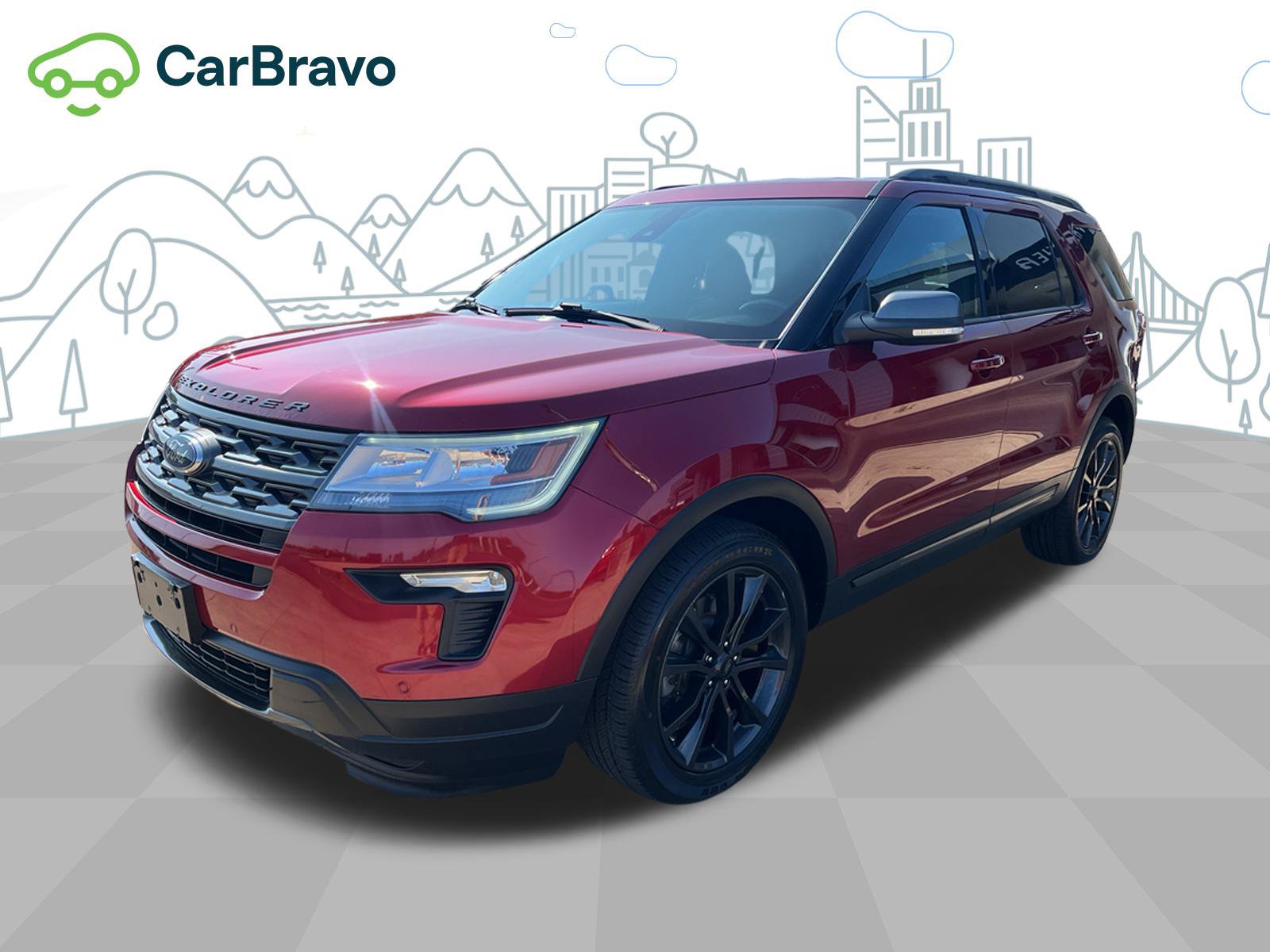 Used 2019 Ford Explorer XLT w/ Equipment Group 202A AWD/4WD image 1