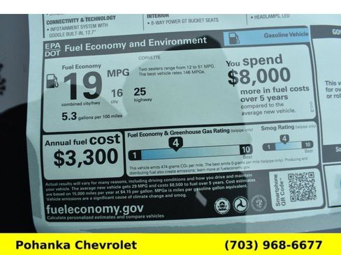 New 2026 Chevrolet Corvette Stingray Preferred Conv w/ Z51 Performance Package image 33