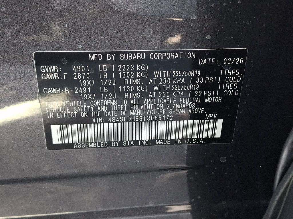 New 2026 Subaru Forester Sport w/ Onyx Edition AWD/4WD image 14