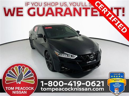 Certified 2023 Nissan Maxima SR w/ Sport Mat Group image 1