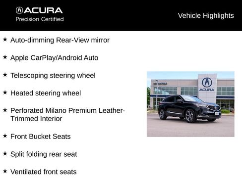 Certified 2024 Acura RDX SH-AWD w/ Advance Package image 21