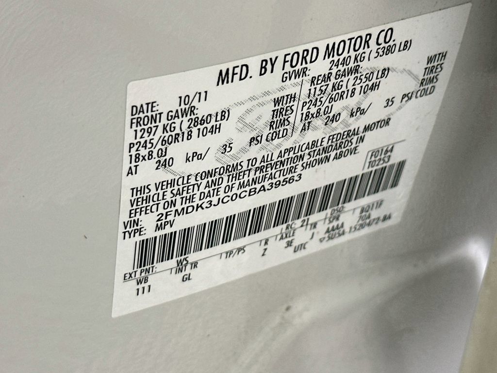 Used 2012 Ford Edge SEL FWD image 27