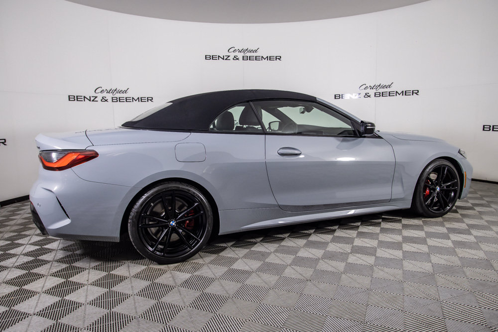 Used 2023 BMW 430i Convertible w/ M Sport Package RWD image 11