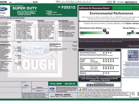 Used 2022 Ford F250 Lariat w/ Lariat Ultimate Package image 4