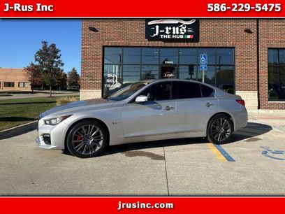 Used 2017 INFINITI Q50 Red Sport 400