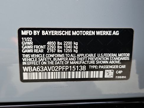 Used 2023 BMW 430i Gran Coupe w/ M Sport Package image 36