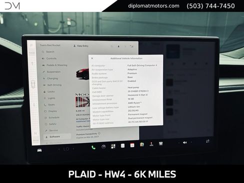 Used 2024 Tesla Model S Plaid AWD/4WD image 34