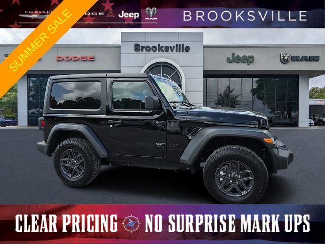 Certified 2025 Jeep Wrangler Sport AWD/4WD image 1