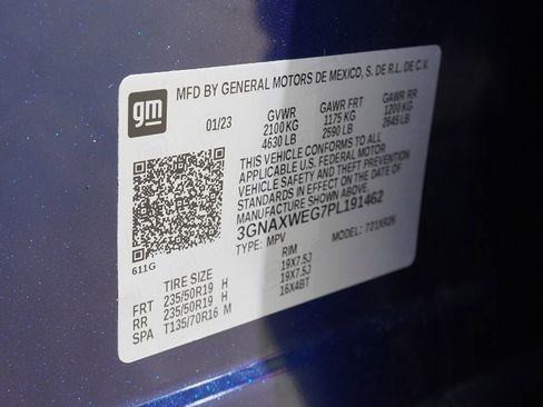 Used 2023 Chevrolet Equinox RS w/ RS Leather Package AWD/4WD image 51
