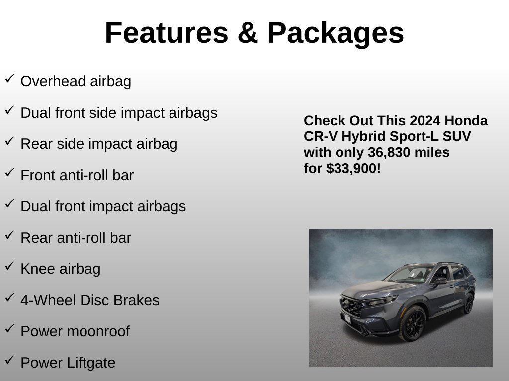 Used 2024 Honda CR-V Sport-L image 16
