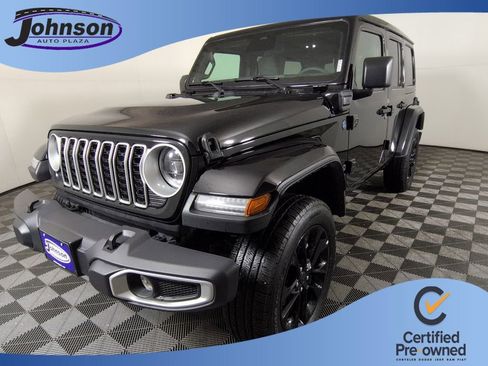 Certified 2025 Jeep Wrangler Unlimited Sahara w/ Safety Group AWD/4WD image 1