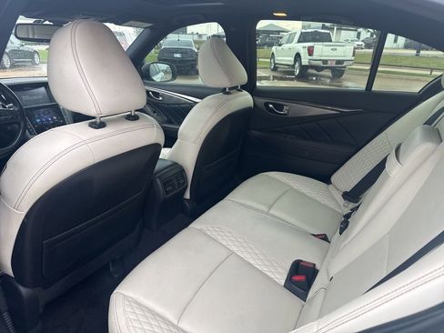 Used 2019 INFINITI Q50 Red Sport 400 w/ Sensory Package AWD/4WD image 9