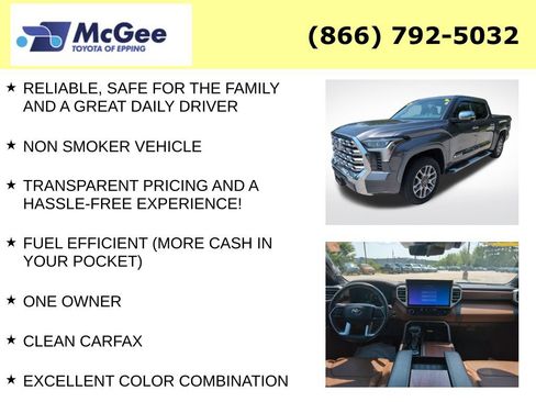 Certified 2022 Toyota Tundra 1794 Edition AWD/4WD image 8