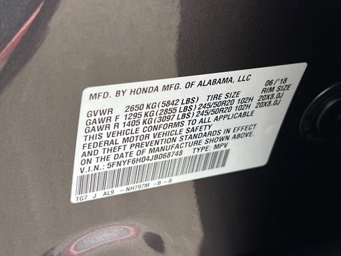 Used 2018 Honda Pilot Elite image 27