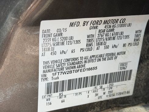 Used 2015 Ford F250 Lariat AWD/4WD image 40