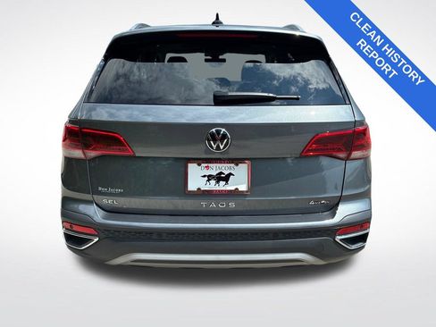 Used 2023 Volkswagen Taos SEL w/ Black Wheel Package AWD/4WD image 4