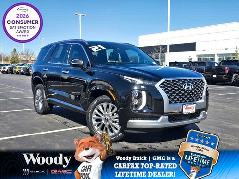 Used 2021 Hyundai Palisade Calligraphy image 2