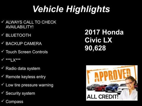 Used 2017 Honda Civic LX image 10