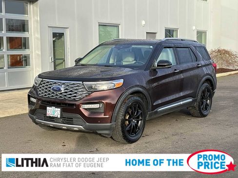 Used 2020 Ford Explorer Platinum w/ Premium Technology Package image 1