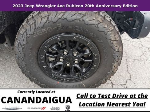 New 2023 Jeep Wrangler Unlimited Rubicon 4xe AWD/4WD image 13