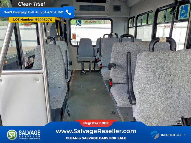 Used 2016 Ford Transit 350 156 DRW w/ Shuttle Bus Prep Package RWD image 8