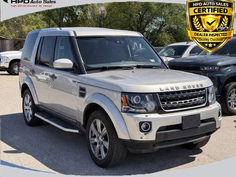Used 2015 Land Rover LR4 HSE AWD/4WD image 1
