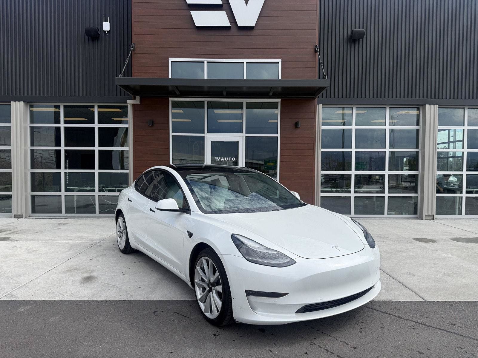 Used 2021 Tesla Model 3 Long Range AWD/4WD image 2