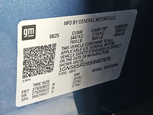 New 2025 Chevrolet Tahoe Premier w/ Sun And Tow Package image 21