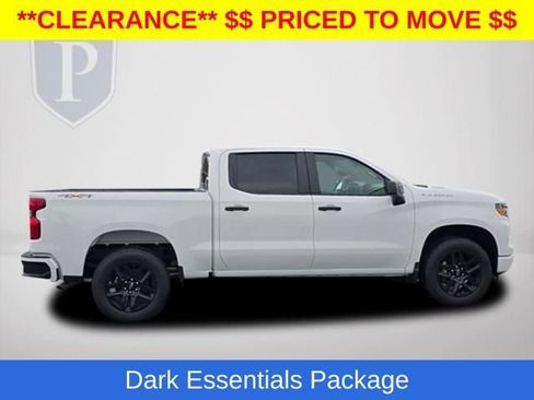 New 2026 Chevrolet Silverado 1500 Custom w/ LPO, Dark Essentials Package AWD/4WD image 6
