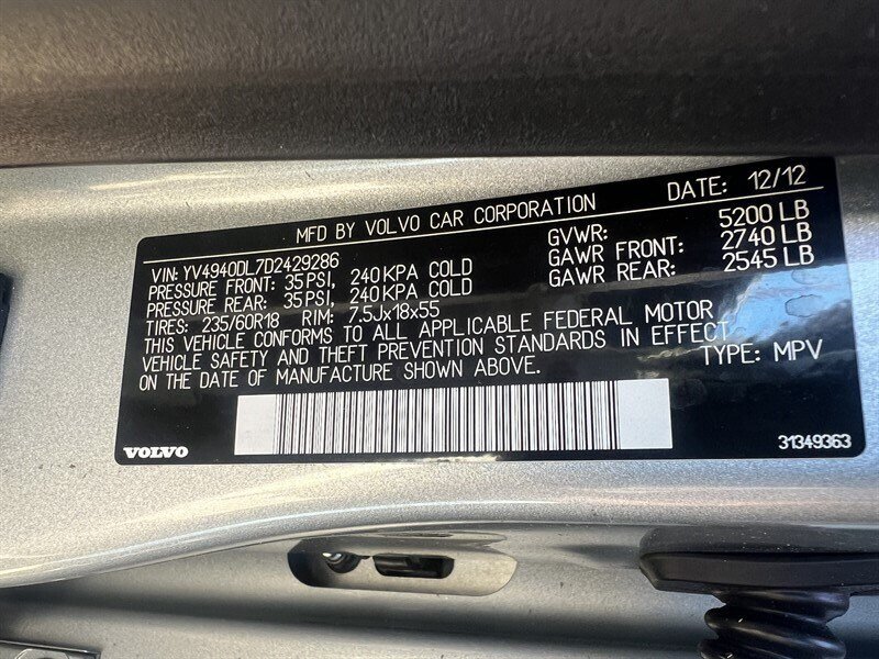 Used 2013 Volvo XC60 3.2 FWD image 31