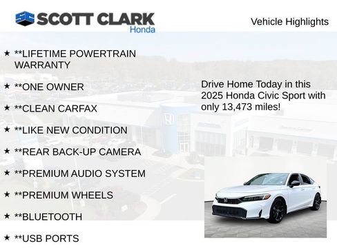 Used 2025 Honda Civic Sport image 11