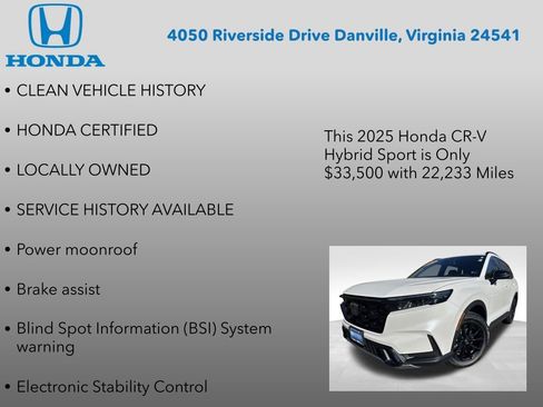 Used 2025 Honda CR-V Sport image 7