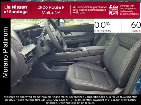 New 2026 Nissan Murano Platinum AWD/4WD image 13