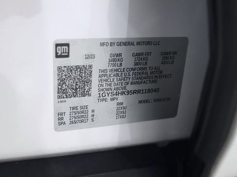 Used 2024 Cadillac Escalade V AWD/4WD image 51