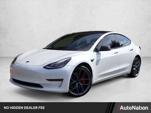 Used 2019 Tesla Model 3 Performance AWD/4WD image 1